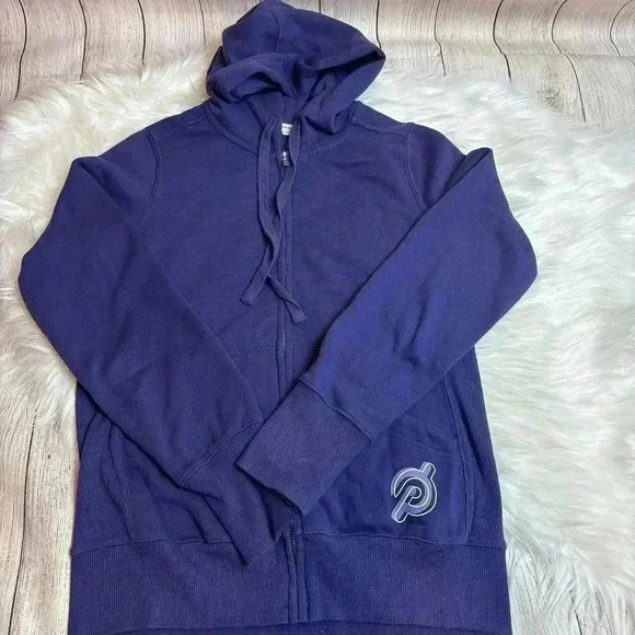 Peloton Full Zip Purple Hoodie Size S - Picture 1 of 3